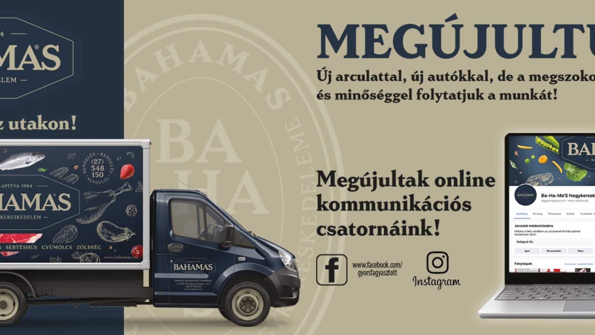 Megújult a BAHAMAS weboldal